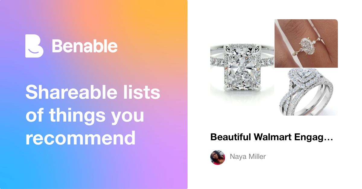 Beautiful Walmart Engagement Rings That Look Expensive (On a Budget) # ...
