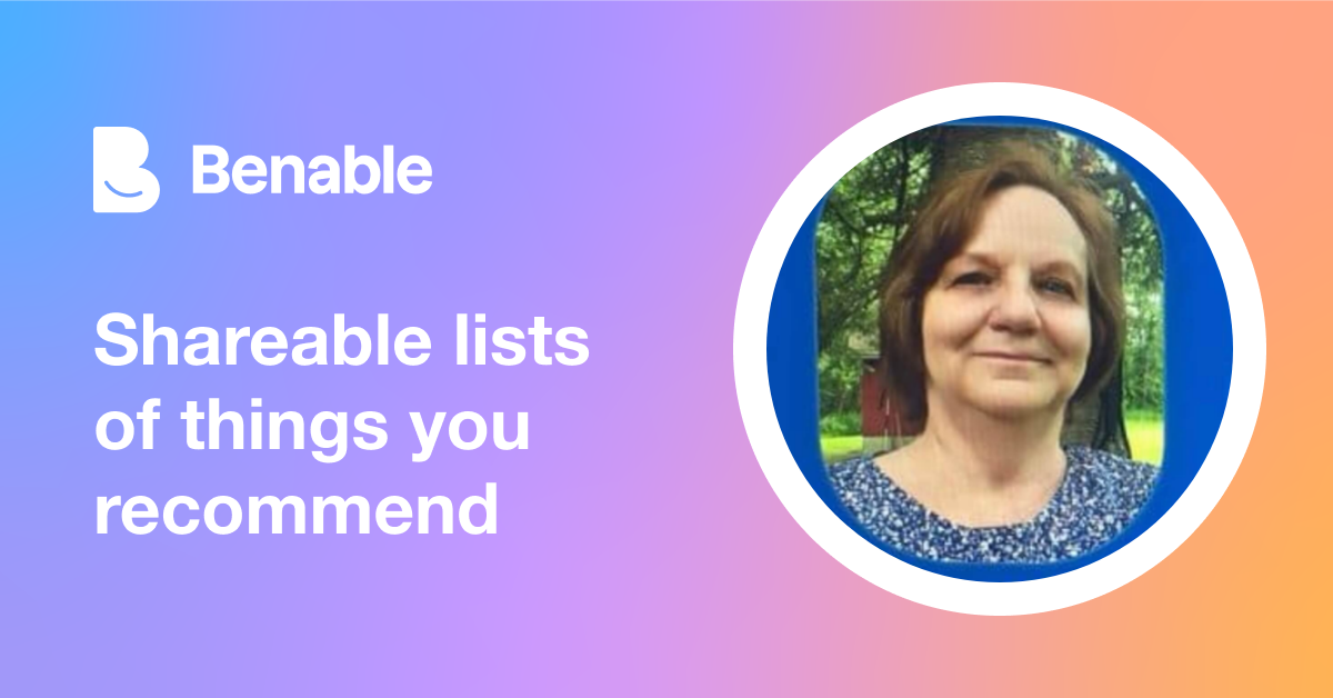 Everything @Noreen (Noreen Wiater) recommends - Benable