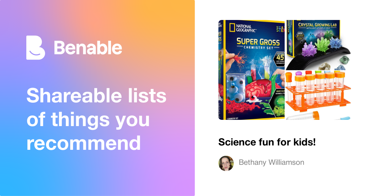 Science fun for kids!
