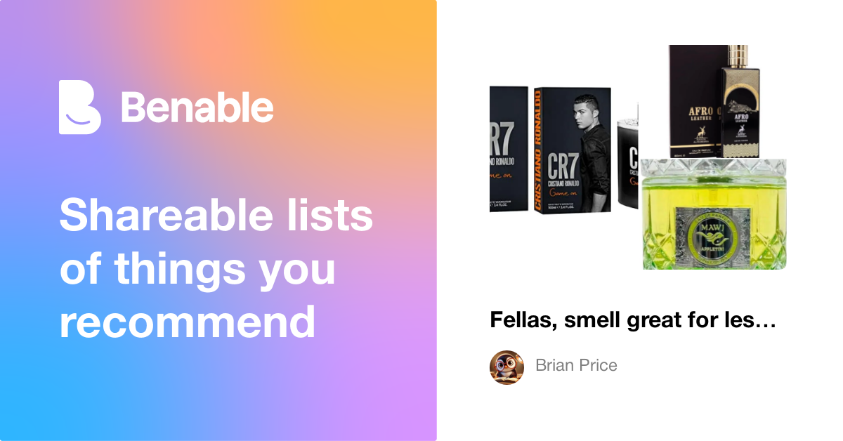 Fellas, smell great for less! A list of the best high end fragrances ...