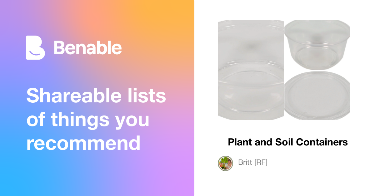 🪴Plant and Soil Containers