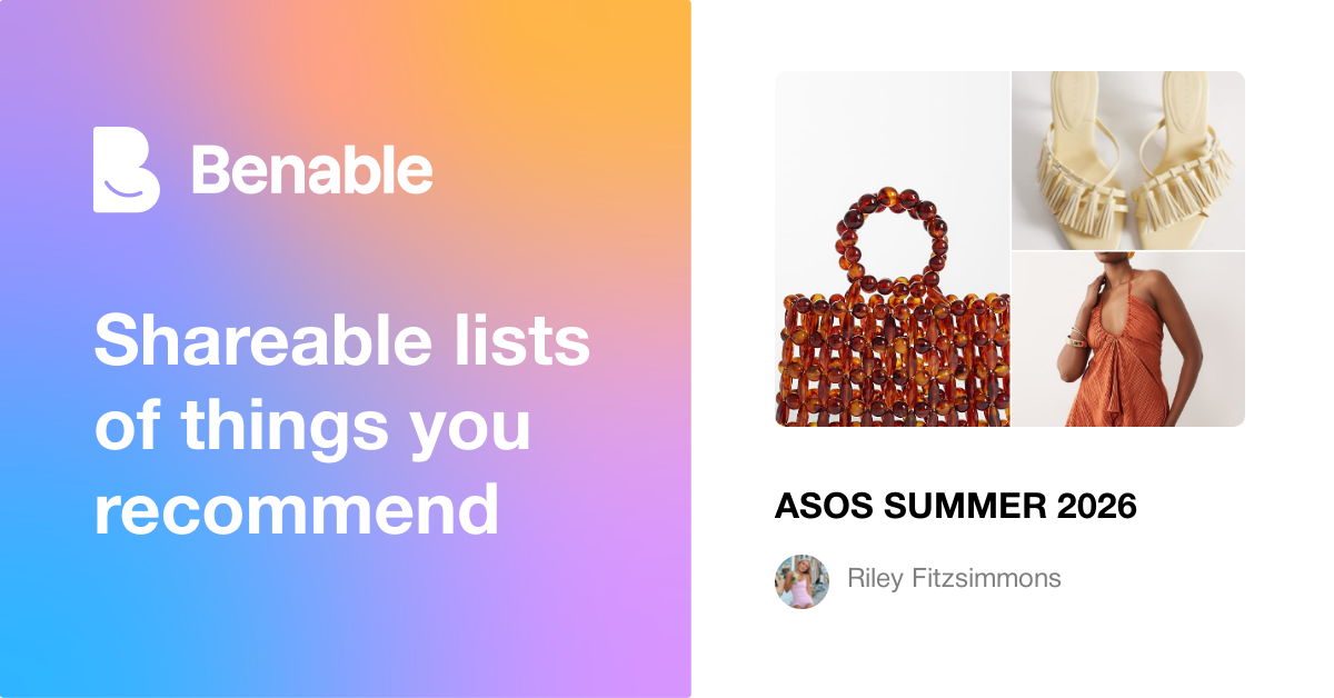 ASOS SUMMER 2026