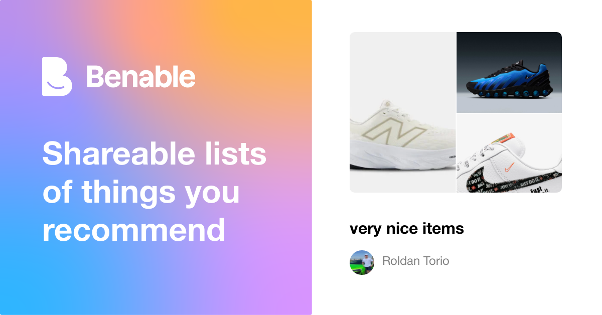 very nice items