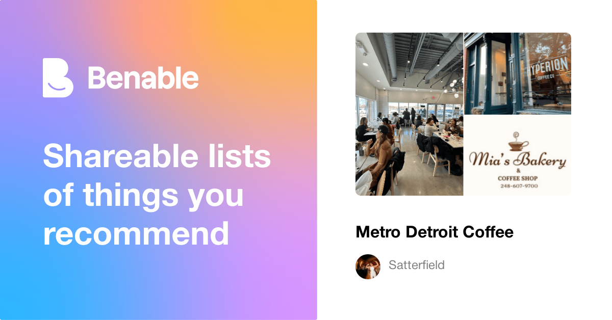 Metro Detroit Coffee