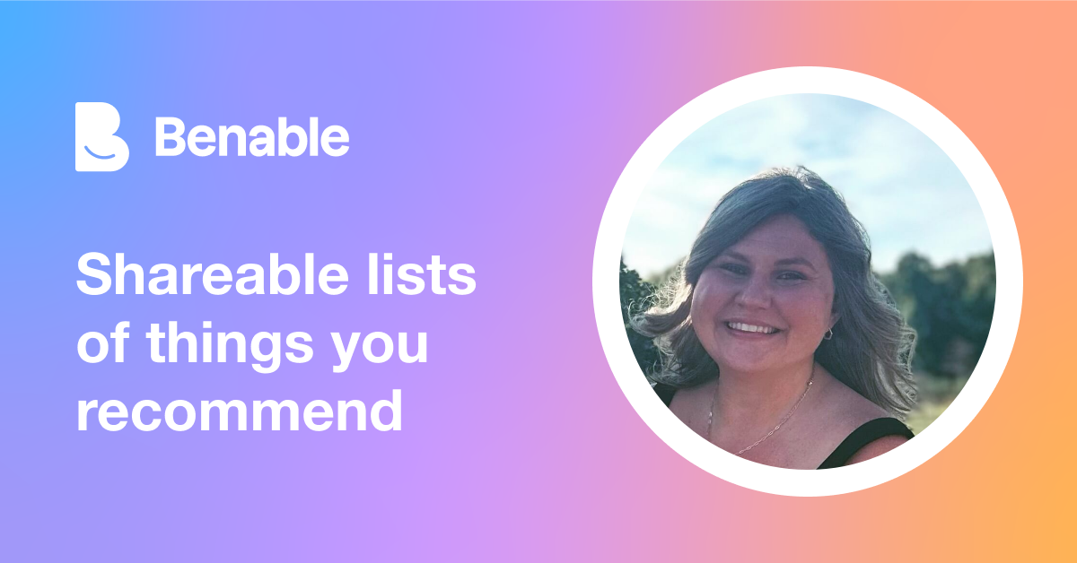 Everything @Shark_byte_15 (Nicole Griffin) recommends - Benable