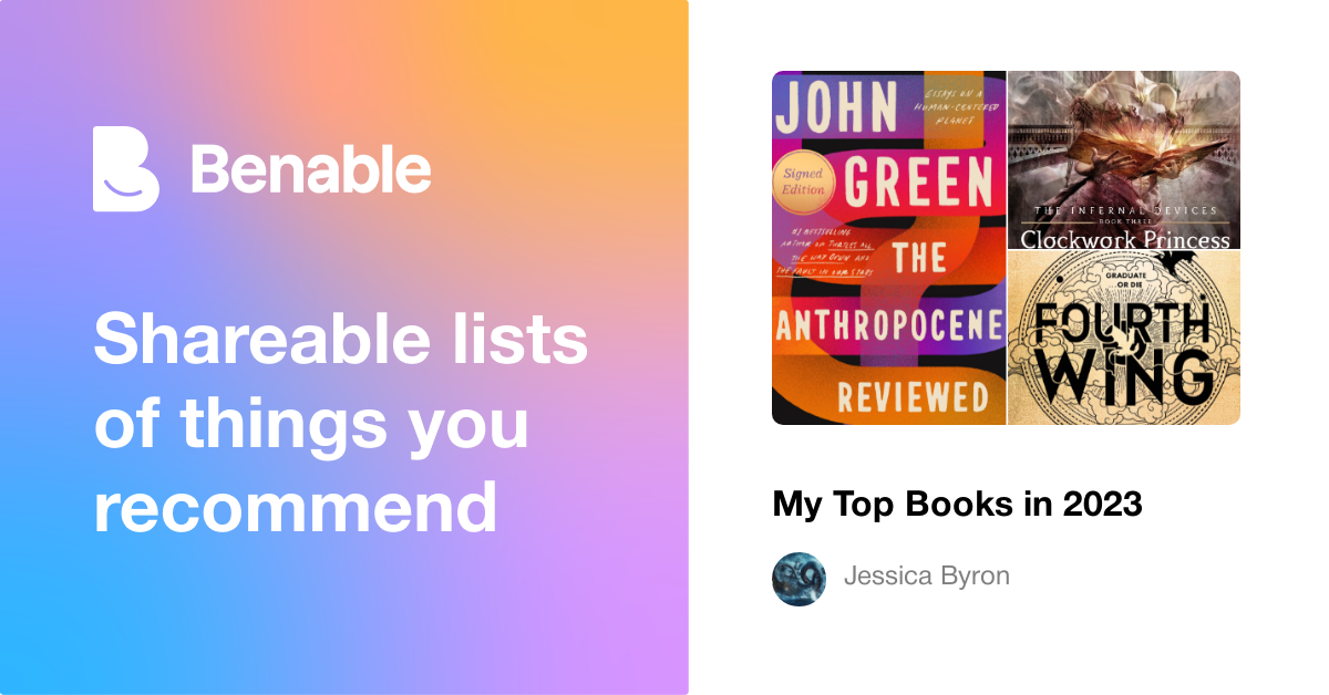 My Top Books in 2023