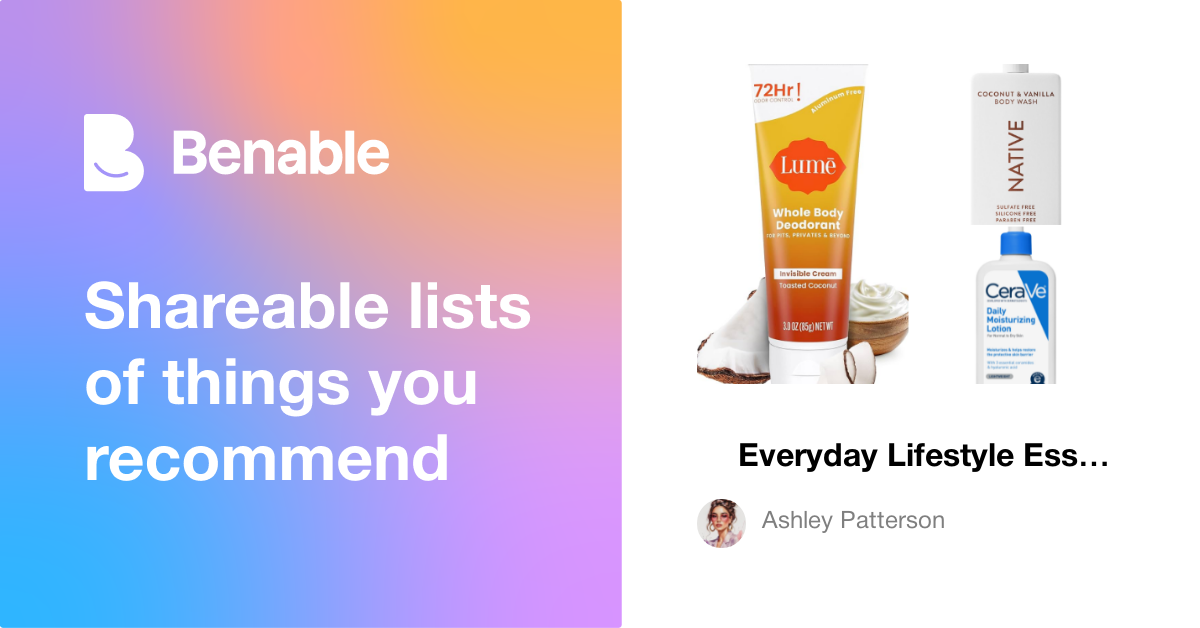 🌿 Everyday Lifestyle Essentials