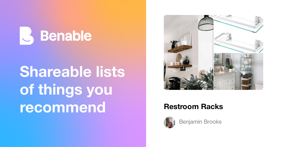 Restroom Racks