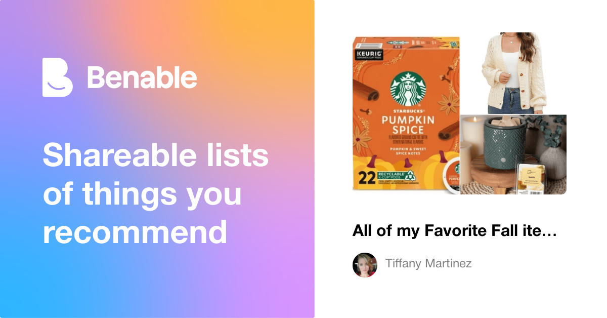 All of my Favorite Fall items that you will love too!