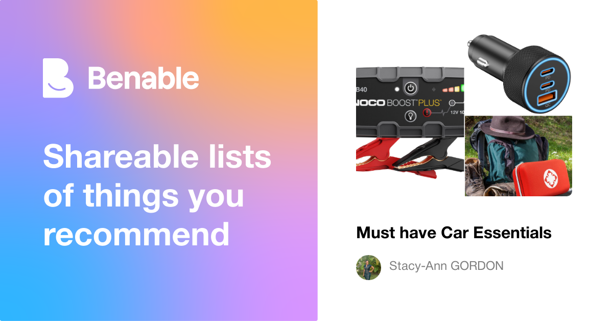 Must have Car Essentials