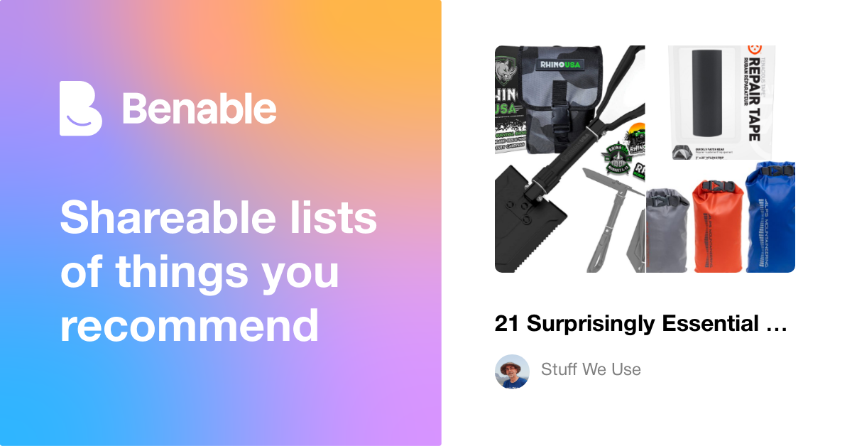 21 Surprisingly Essential Camping Items I Didn’t Know I Needed Until I Went
