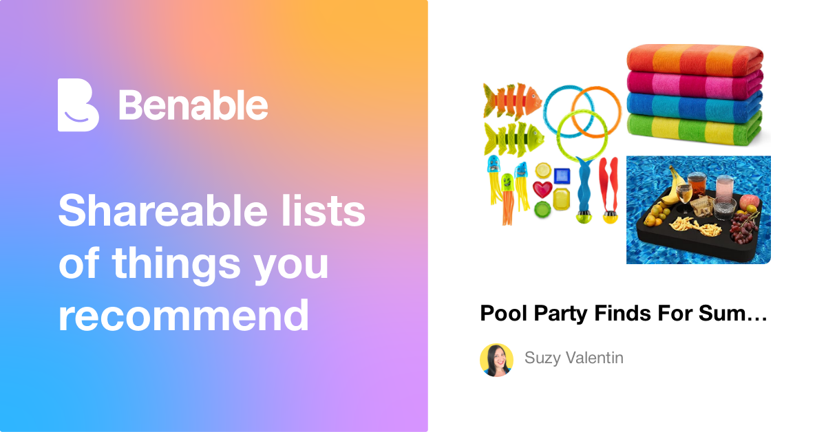 Pool Party Finds For Summer