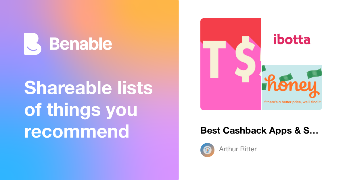 Best Cashback Apps & Shopping Rewards 2026 – Earn Money Back on ...