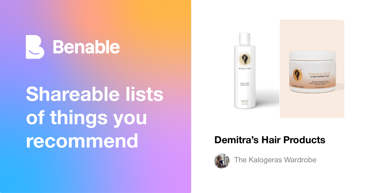 Demitra’s Hair Products