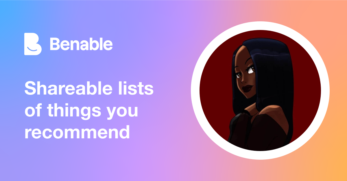 Everything @TheRockStarrList (Gee Starr) recommends - Benable