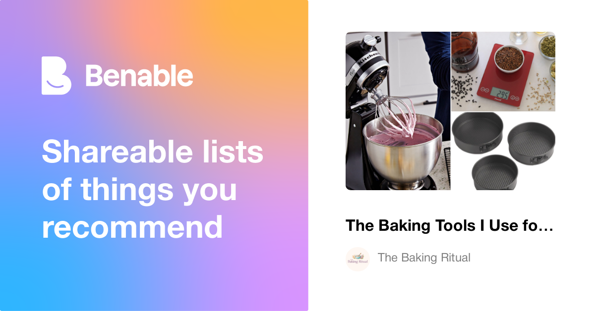 The Baking Tools I Use for All My Cake and Dessert Recipes