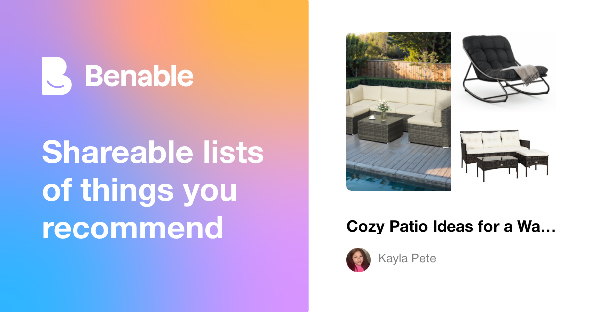 Cozy Patio Ideas for a Warm & Inviting Outdoor Space