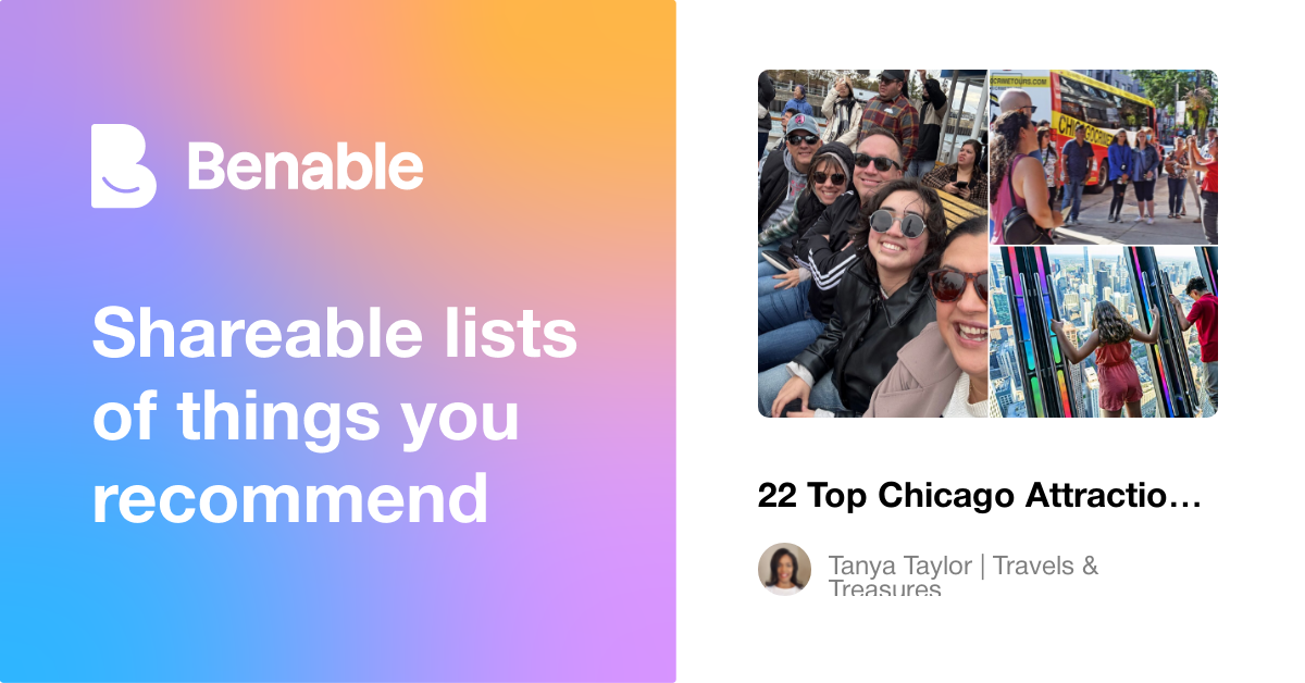22 Top Chicago Attractions To See | travelsandtreasures.com