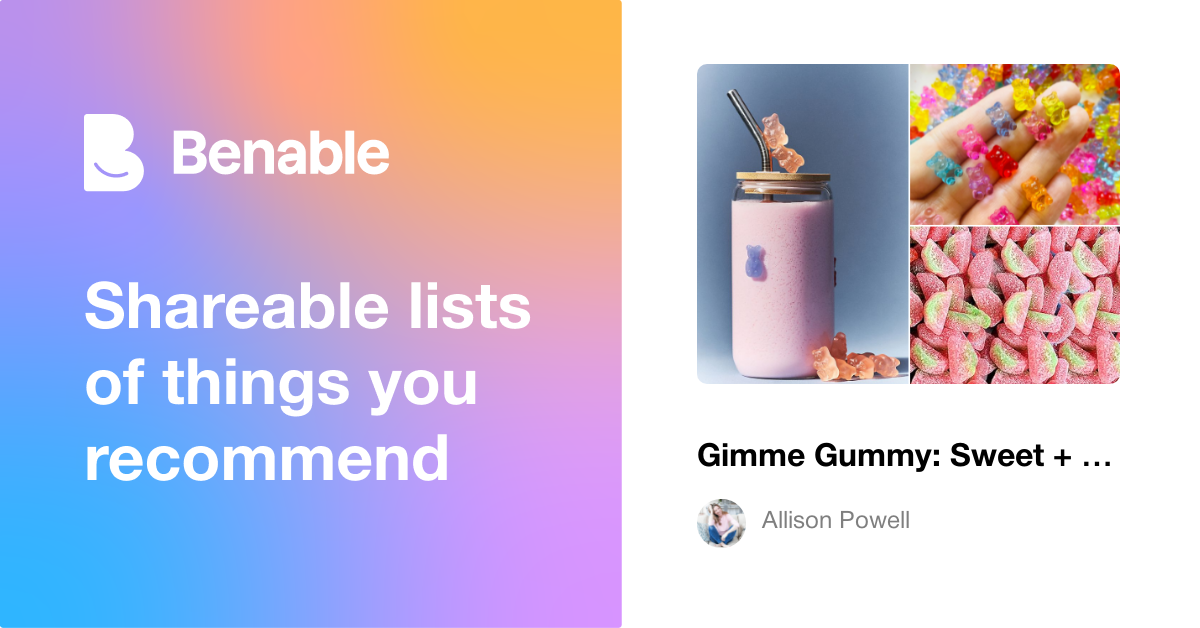 Gimme Gummy: Sweet + Playful Trend for 2026