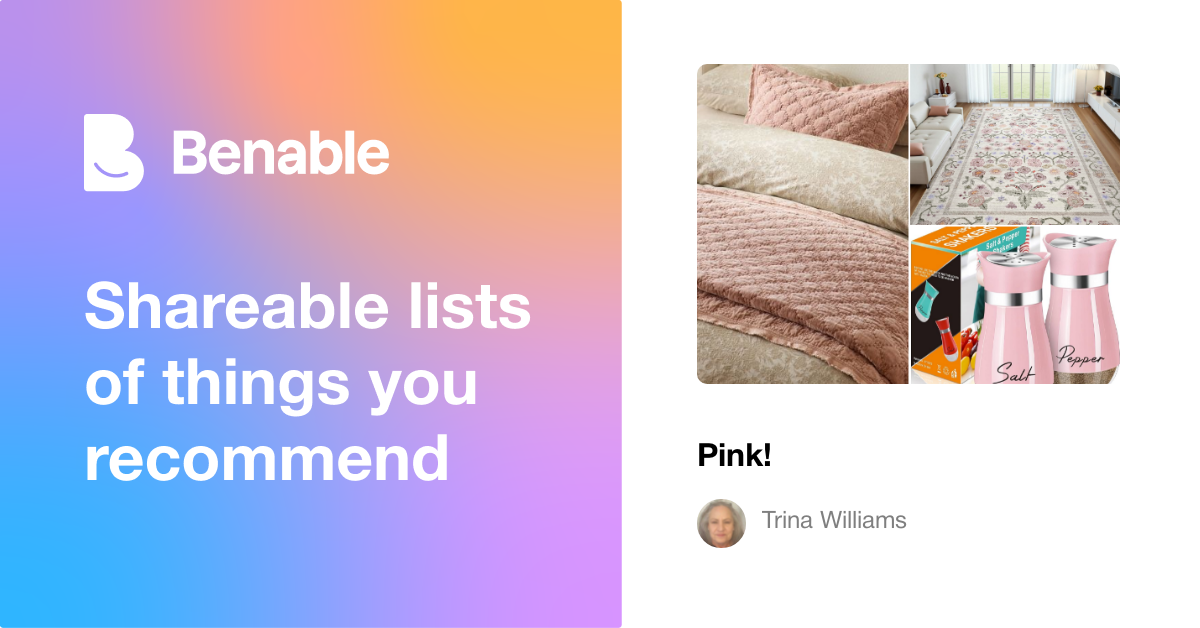 Pink!