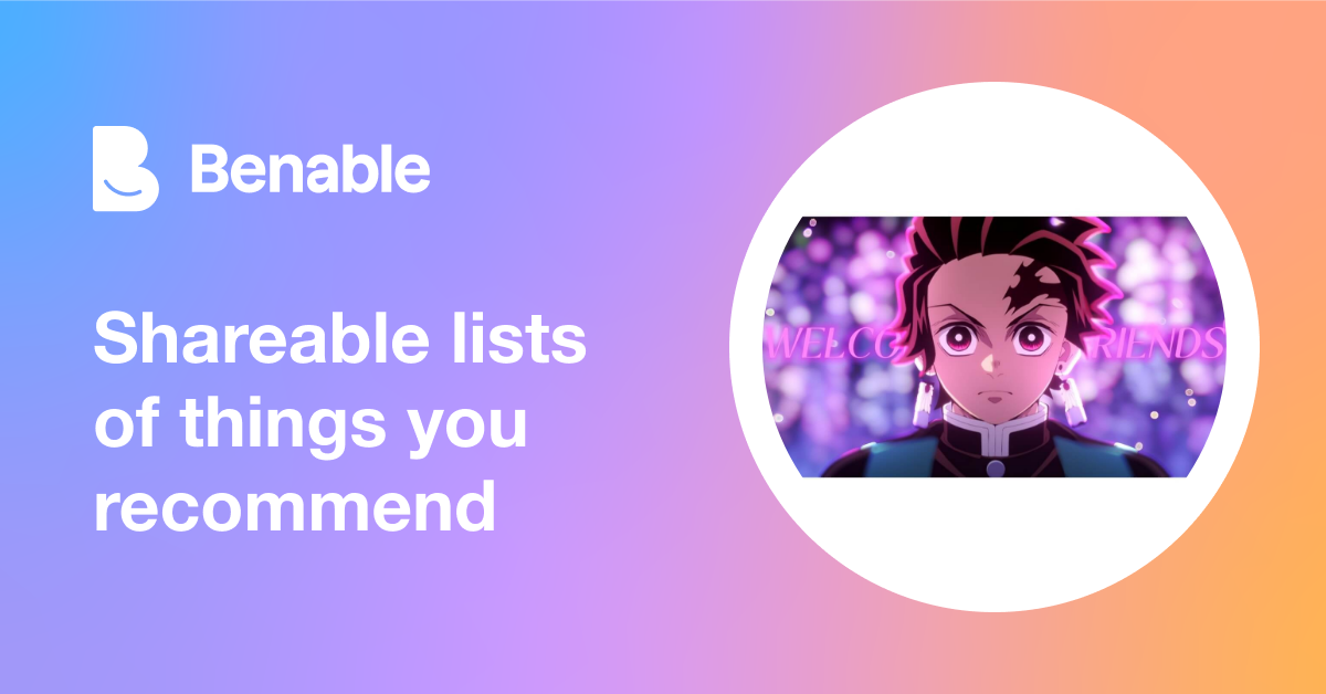Everything @Viral (Nime Shop) recommends - Benable