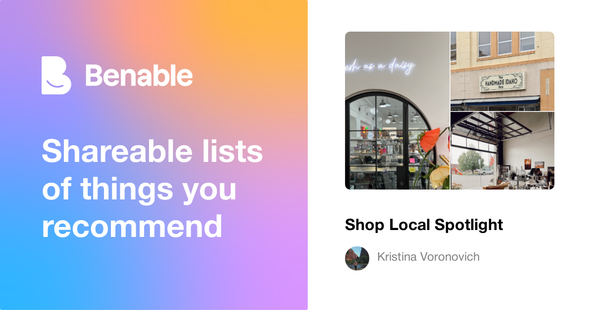 Shop Local Spotlight