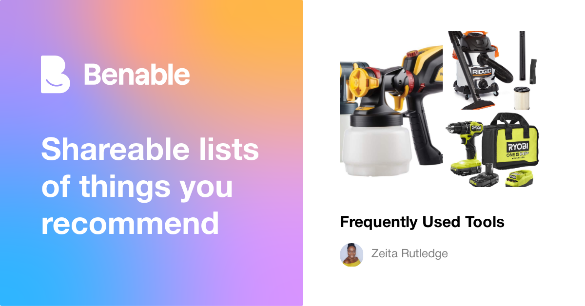 Frequently Used Tools
