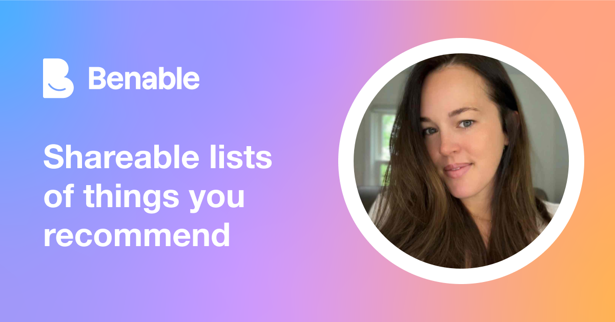 Everything @alexaybear (Alexandra Hebert) recommends - Benable