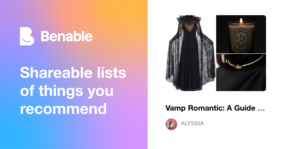 Vamp Romantic: A Guide to Dark Luxury & After Dark Glamour 🥀🖤🍷
