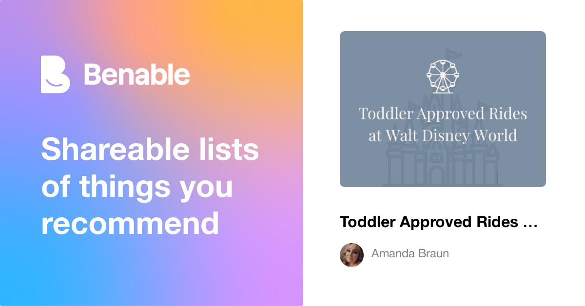 Toddler Approved Rides at Walt Disney World