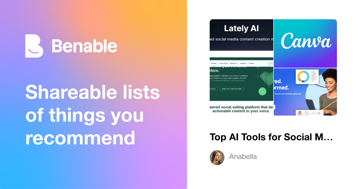 Top AI Tools for Social Media Management