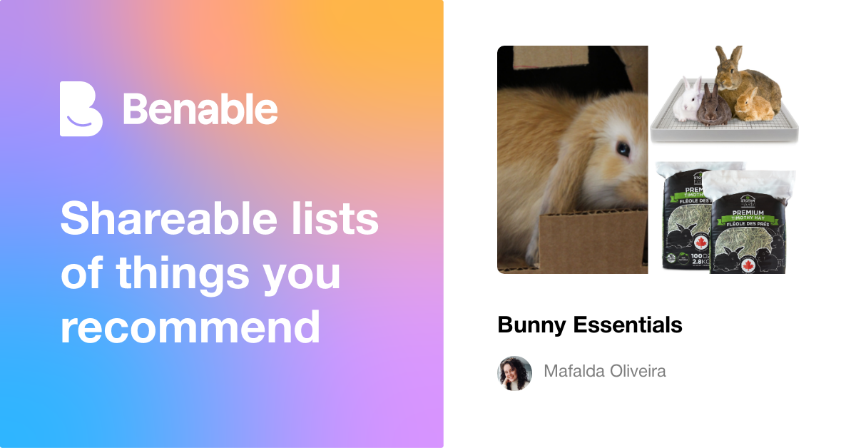 Bunny Essentials