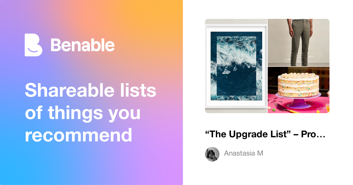 “The Upgrade List” – Products That Make Your Life (Actually) Better