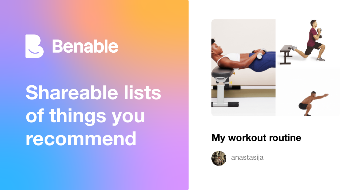 My workout routine🏋🏼‍♀️