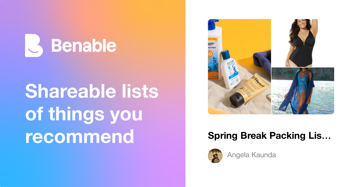 Spring Break Packing List: What to Bring for Every Trip