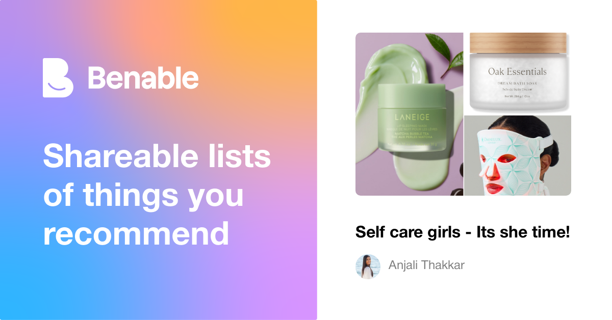 Self care girls - Its she time!