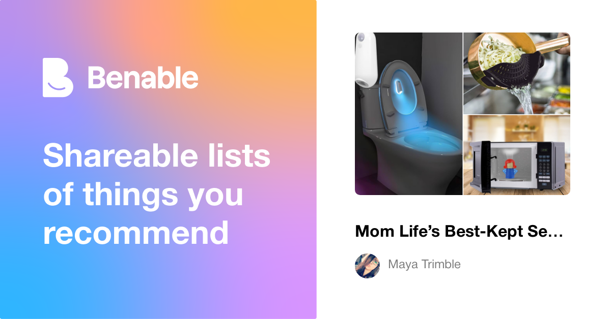 Mom Life’s Best-Kept Secrets: Random Genius Finds You’ll Wish You Knew ...
