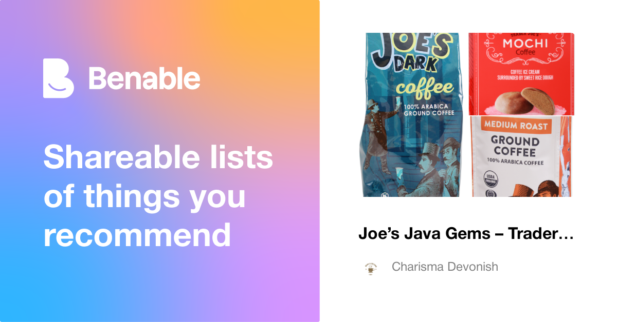 Joe’s Java Gems – Trader Joe’s Coffee Finds