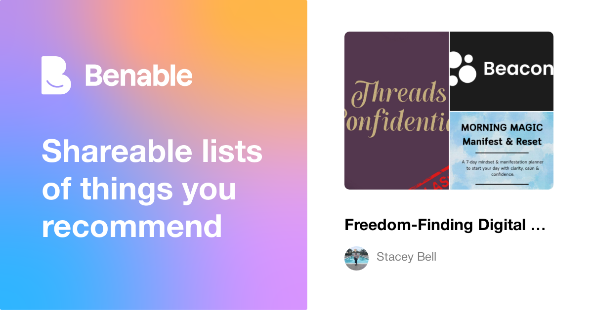 Freedom-Finding Digital Tools
