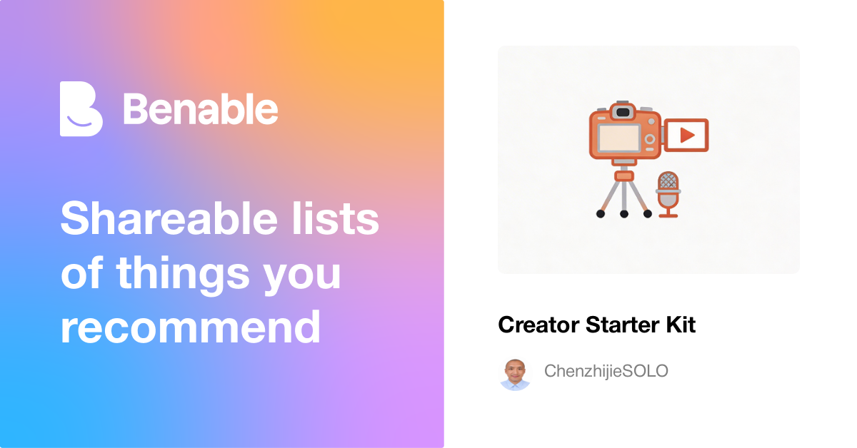Creator Starter Kit