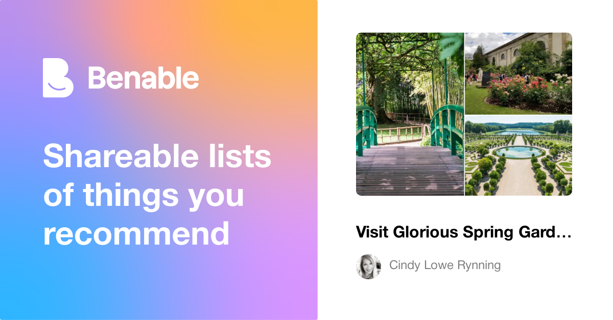 Visit Glorious Spring Gardens in France - Best Vacation Ever!