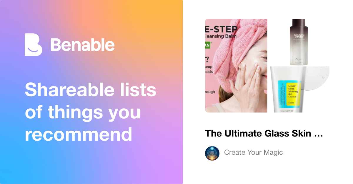 The Ultimate Glass Skin Routine