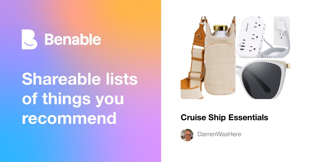 Cruise Ship Essentials