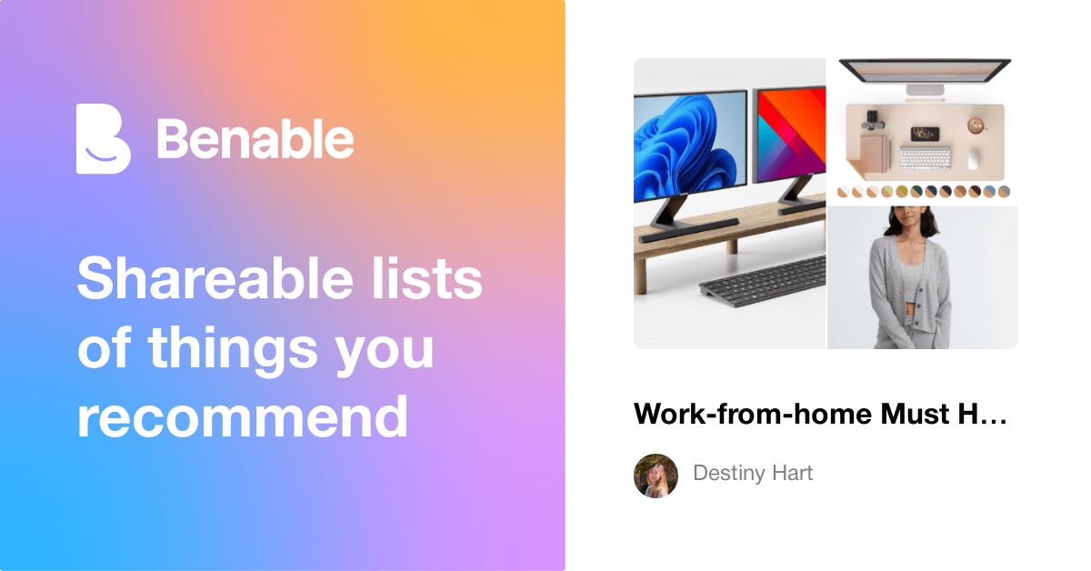 Work-from-home Must Haves