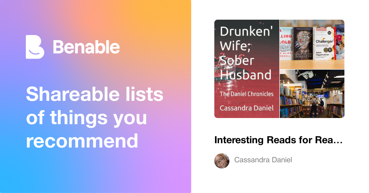 Interesting Reads for Readers