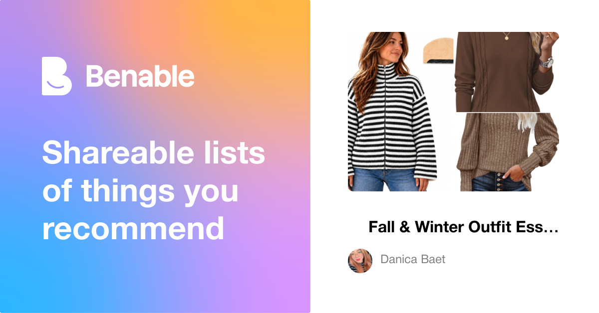 🍂 Fall & Winter Outfit Essentials | Cozy, Chic & Trendy Fashion Finds