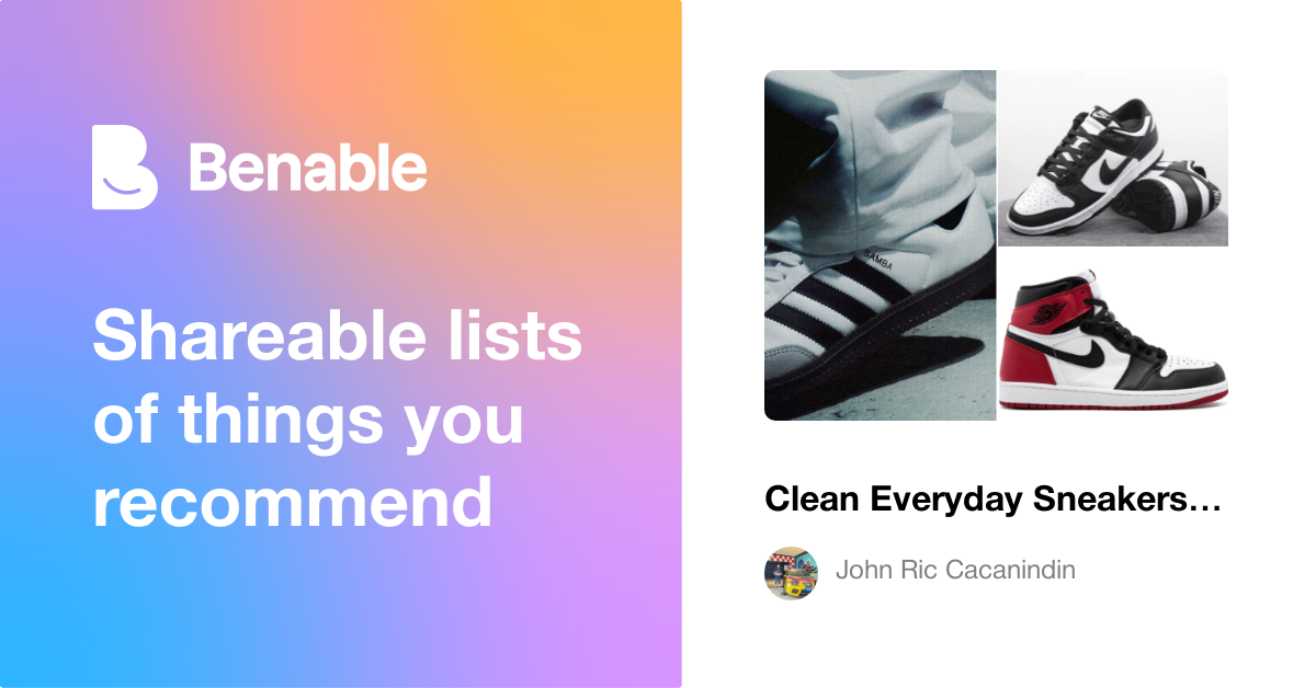 Clean Everyday Sneakers That Go With Everything