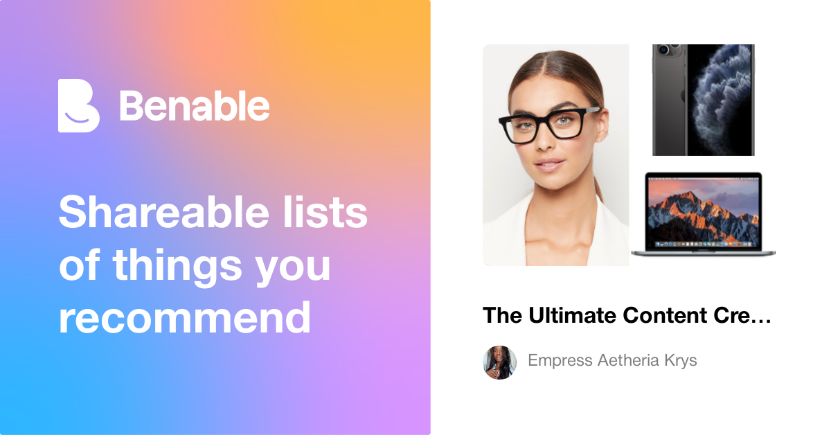The Ultimate Content Creator Tech Pack | Essentials of a Successful ...