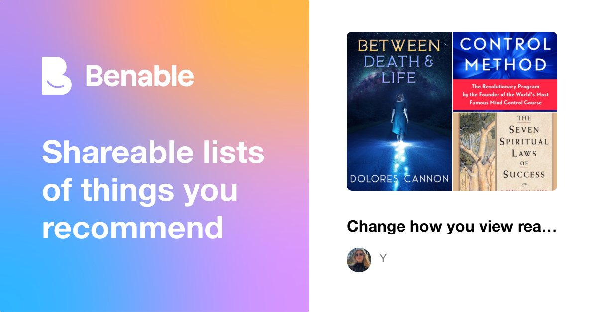 Change how you view reality