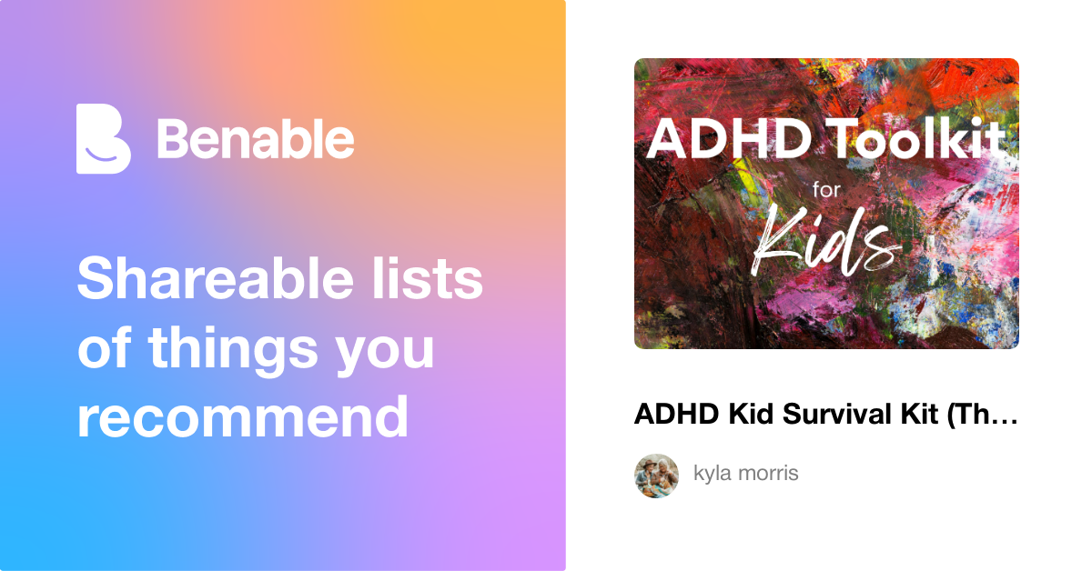 ADHD Kid Survival Kit (That Actually Works)